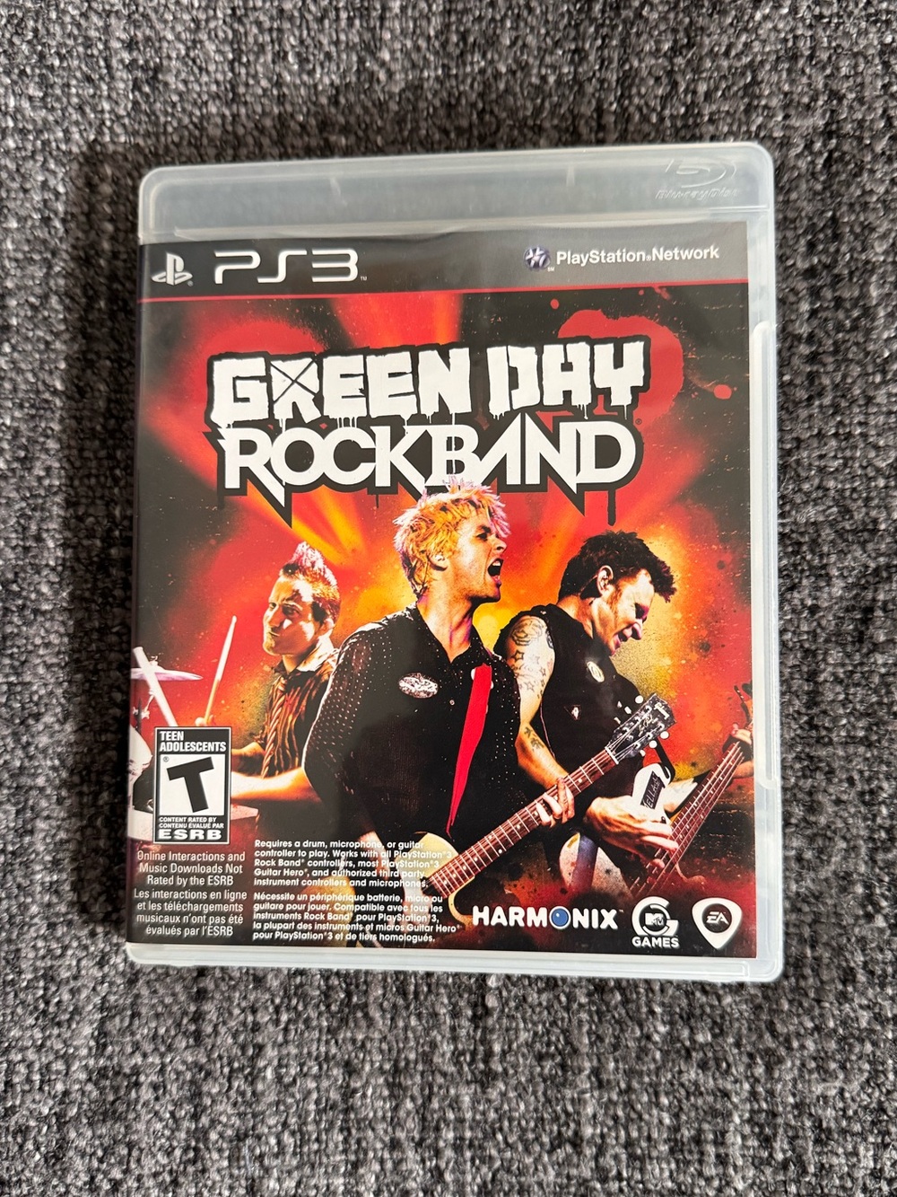 Green Day: Rock Band Sony PS3 Game Complete Playstation 3